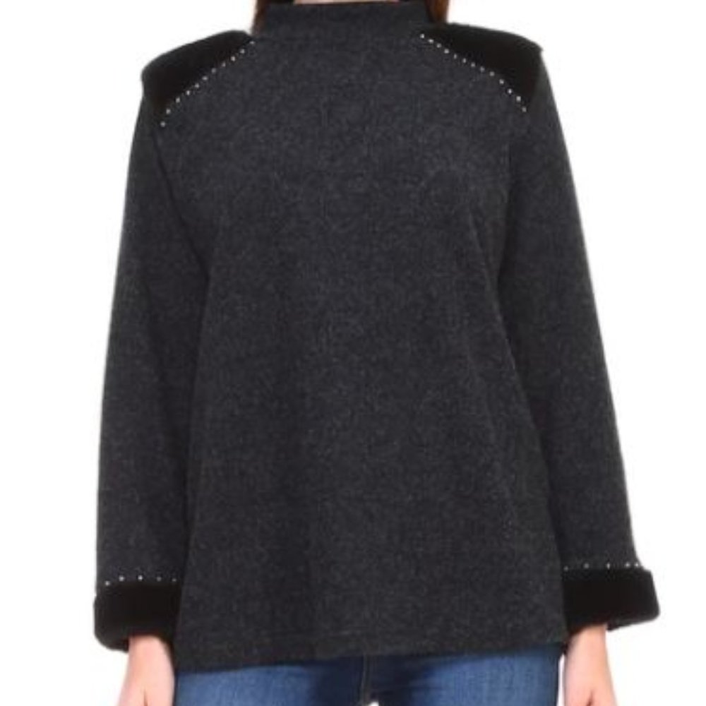 Hillary Top with Studs